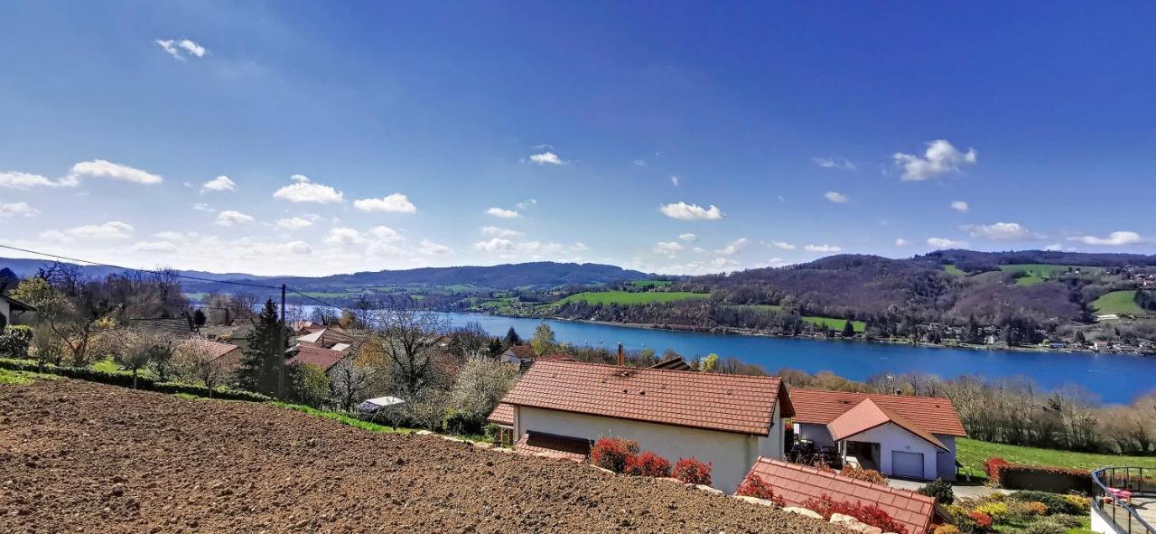 Gite Le Panoramique Billieu Exteriör bild